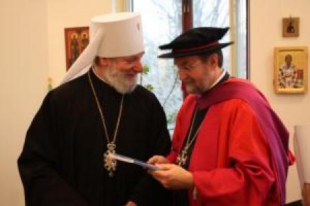 Honorary Doctorate Bestowed upon Metropolitan Krystof