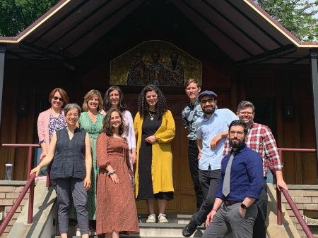 Effective Christian Ministry cohort training group at Three Hierarchs Chapel